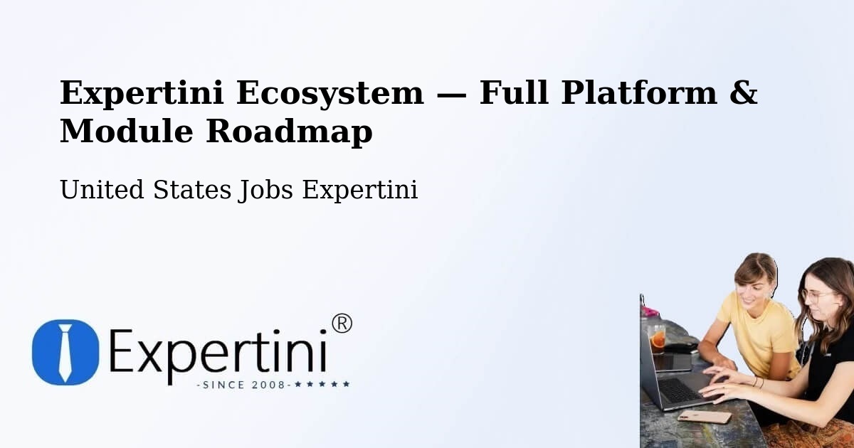 Expertini Ecosystem — Full Platform & Module Roadmap – Fairhope